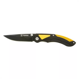   TOPEX Összecsukható kés retesszel, 7cm penge, összecsukott 105mm (98Z106)