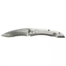   TOPEX Összecsukható kés retesszel, 8cm penge, teljes 205mm (98Z110)