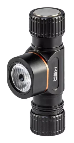NEO Fejlámpa + zseblámpa 2az1-ben, tölthető, USB 2000lum CREExHP50.2 LED, 20W (99-029)