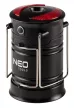 NEO Kempinglámpa, 3 funkciós, összecsukható, 200lum, elemes 3xAA, COB LED, 3W (99-030)