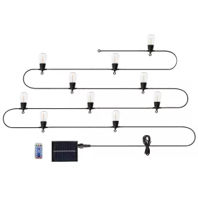   NEO Kerti fényfűzér, napelemes, 6,5m, 10db led, távirányító (99-116)