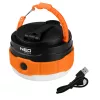 NEO Akkus 3az1-ben Kempinglámpa/zseblámpa/powerbank, 500lm, 3,7V/2000mAh, USB és kézi tekerődinamós töltés (99-118)