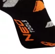 NEO Munkazokni, 80% pamut, szerszám mintás 43-46, narancs/fekete, Neo (GD031)