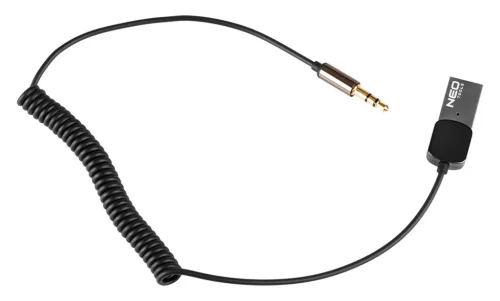 NEO Autós USB-Aux átalakító kábel, 1m hosszúság, 5m hatótáv (GD037)