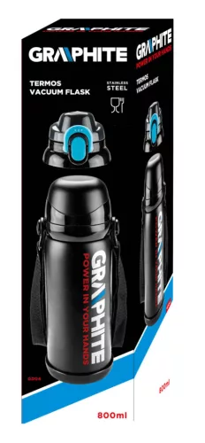 GRAPHITE Profi, adagolós termosz, 800ml (GD04)