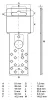 BGS technic Műanyag akasztó, lyuggatott (BGS HANGER-6)