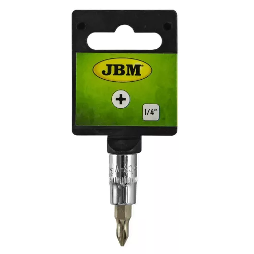 JBM Bitfej 1/4" PHI #2 (krómozott) (JBM-13370)