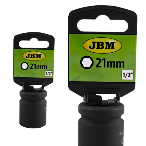 JBM Gépi Dugókulcs (Hatlapos) 1/2" 21mm (JBM-14733)