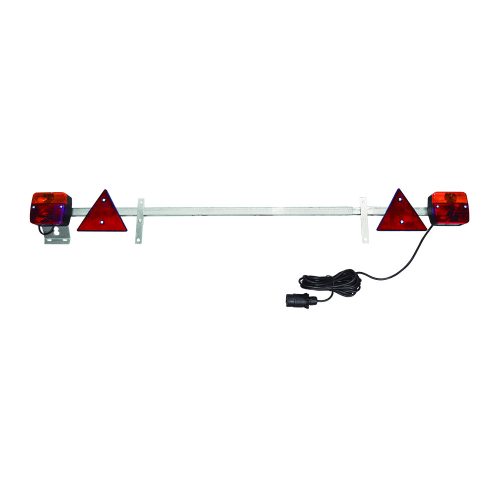 JBM Pótkocsi lámpa Fém állítható konzollal 1,4-2,1M - 6m kábellel (JBM-52458)