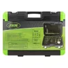 JBM Kompressziómérő készlet benzin- és dízelmotorokhoz, 44 részes, M10–M18 adapterekkel (53490)
