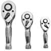 JBM Mini racsnis hajtószár készlet 1/4”, 3/8” és 1/2”, 3 részes (53671)