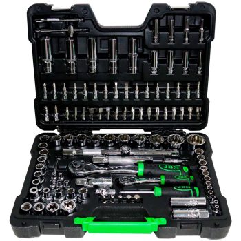   JBM 113 részes dugókulcs készlet 12-szögű (krómozott) (JBM-54047)