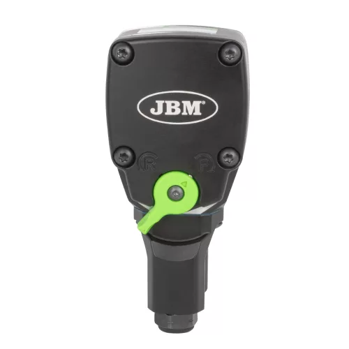 JBM Rövid házas pneumatikus ütvecsavarozó 1/2”, 141 mm, 500 Nm, 1004 Nm oldónyomatékkal (54397)