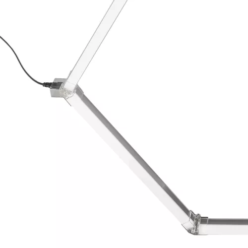 JBM Hexagon LED mennyezeti műhelyvilágítás szett, 615 W, 83 640 lm, 2435 × 4845 mm (54805)
