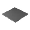 JBM Műhelypadló burkolólap PVC-ből, szürke, 500 × 500 × 6 mm, 15 t/m² felületi terhelhetőség (55045)