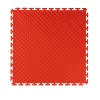JBM Műhelypadló burkolólap PVC-ből, piros, 500 × 500 × 6 mm, 15 t/m² felületi terhelhetőség (55047)