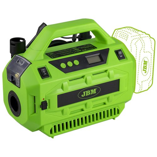 JBM Akkumulátoros Kompresszor 12/20V (akku és töltő nélkül) (JBM-60003)