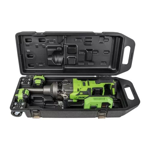 JBM Akkus ütvecsavarozó teherautókhoz 1”, 4000 Nm, 2 db 20 V 6,0 Ah akkuval (60064C)