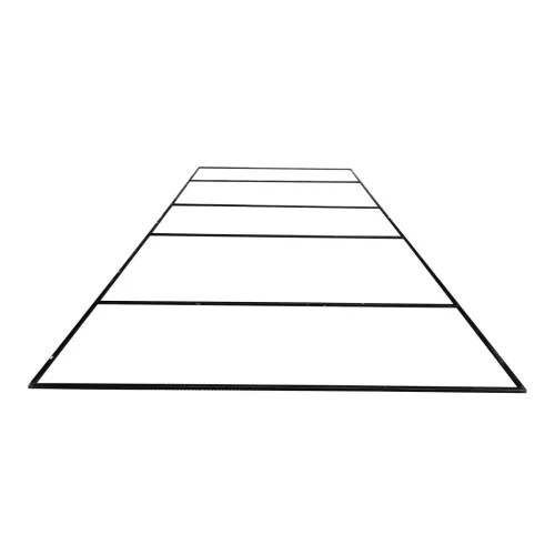 JBM Hatszög LED mennyezeti világítás szett műhelybe 615 W, 83 640 lm, 2430 × 4835 mm (SERIE618)