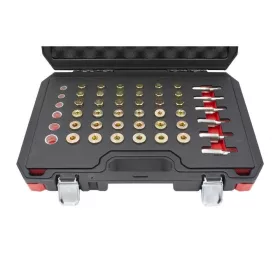   KROFtools Olajteknő menetjavító készlet, 114 részes – M13, M15, M17, M20, M22 (1040)
