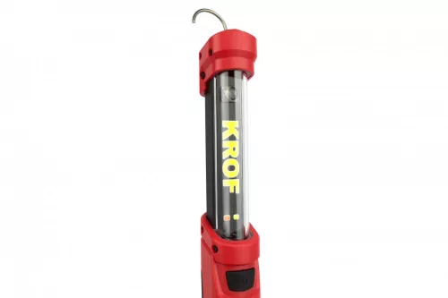 KROFtools KROF tölthető szerelő munkalámpa 4W COB + 1W UV LED-del (1096)