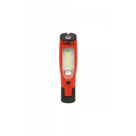   KROFtools Akkus COB LED szerelőlámpa 3 W, 2600 mAh akkuval, mágnessel és akasztóval (1097)