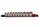 KROFtools Dugókulcskészlet tartósínen 1/2”, 10–22 mm,  10 részes, 12 szögü  (1234)