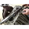 KROFtools Hengerfej és motorblokk síklap ellenőrző vonalzó 600 mm, 40Cr acél, hézagmérőhöz (1350)