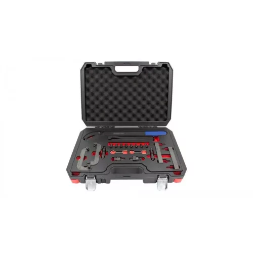 KROFtools Vezérműtengely-szíjtárcsa ellentartó szerszám VAG 2.4, 2.5, 2.8, 3.0T és 3.2 motorokhoz (A6, Q5 típusokhoz) vezérlésrögzítő készlet (1672)