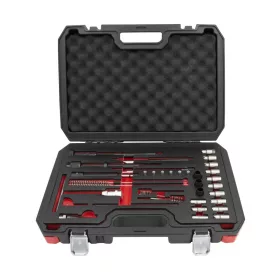   KROFtools Dízel befecskendező-fészek maró készlet, porlasztófészek-maró, injektor-fészek tisztító készlet (1915)