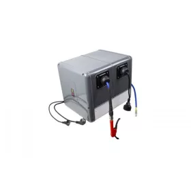   KROFtools Kombinált pneumatikus tömlő levegő- és elektromos kábeldob készlet (2075)