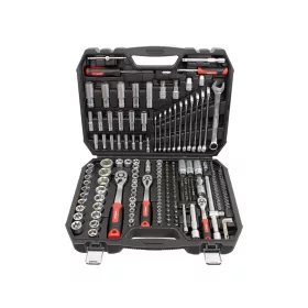   KROFtools 218 részes dugókulcs készlet 1/4"-3/8"-1/2" (2218)