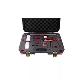   KROFtools Kombinált kézi vákuum- és nyomópumpa készlet, -1-től +3 bar-ig (3049)
