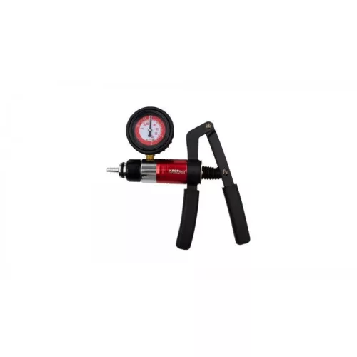 KROFtools Kombinált kézi vákuum- és nyomópumpa készlet, -1-től +3 bar-ig (3049)