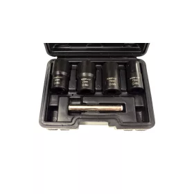   KROFtools Sérült anya kiszedő dugókulcs készlet 1/2”, 5 részes, 17–22 mm (K-3075)