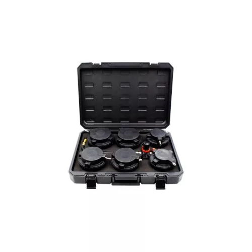 KROFtools Turbórendszer nyomásmérős tömítettségvizsgáló, 110-130 mm (Turbófeltöltő szivárgásvizsgáló / Intercooler tesztelő készlet) (4492)
