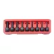 KROFtools RIBE gépi dugókulcs készlet R5–R14, 9 részes, 78 mm (6096)