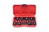 KROFtools Torx gépi dugókulcs készlet1/2”, T20–T70, 9 részes (6098)