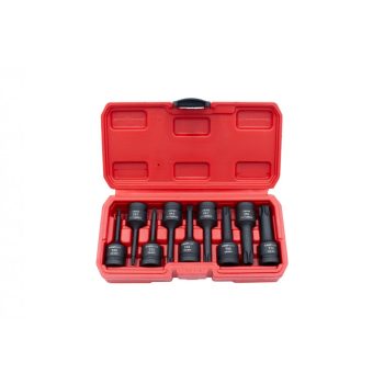   KROFtools gépi kulcskészlet TORX T20-T70 9 db-os 1/2" csatlakozás (6098)