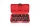 KROFtools Torx gépi dugókulcs készlet1/2”, T20–T70, 9 részes (6098)