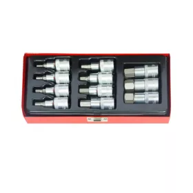   KROFtools 11 részes 1/2" imbusz bitfej készlet, 4-19mm (6099)
