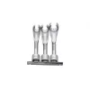 KROFtools Porlasztó- és injektorkulcs készlet 14, 17 és 19 mm, 3 részes (6825)