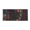 KROFtools Adapterkészlet kompresszió- és nyomásveszteség-mérőhöz.  30 RÉSZES (8113)
