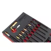 KROFtools Adapterkészlet kompresszió- és nyomásveszteség-mérőhöz.  30 RÉSZES (8113)