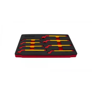   KROFtools VDE villanyszerelő szigetelt csillagkulcs készlet 7–19 mm 8 részes (8364)