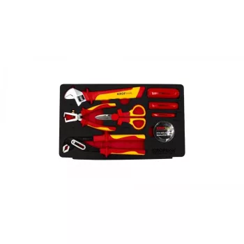   KROFtools Villanyszerelő 8 részes VDE szigetelt szerszámkészlet (8365)