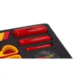 KROFtools Villanyszerelő 8 részes VDE szigetelt szerszámkészlet (8365)