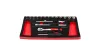 KROFtools Dugókulcs készlet, 1/4", 19 db-os, szivacsos szerszámtálca (K-8511)