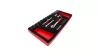 KROFtools Dugókulcs készlet, 1/4", 19 db-os, szivacsos szerszámtálca (K-8511)
