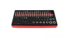 KROFtools Bit és torx kulcs készlet, 85 részes, szivacs szerszámtálcán (K-8516)